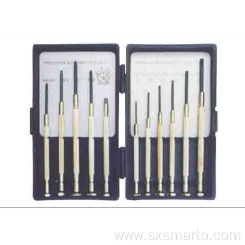 11PCS Precision Screwdriver in Plasitc Box Hardware